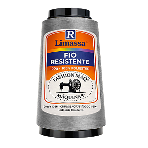 Fio Resistente Cor 104 Cinza Alagoas 100g Marca Resistente 100% Poliéster#