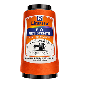 Fio Resistente Cor 114 Pitanga 100g Marca Resistente 100% Poliéster#