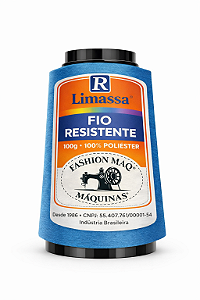 Fio Resistente Cor 212 Azulão 100g Marca Resistente 100% Poliéster
