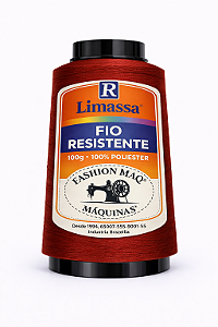Fio Resistente Cor 130 Framboesa 100g Marca Resistente 100% Poliéster