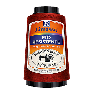 Fio Resistente Cor 130 Framboesa 100g Marca Resistente 100% Poliéster
