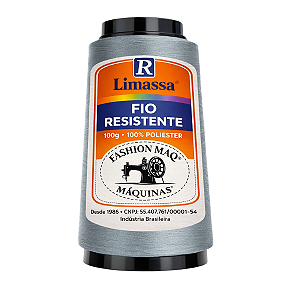 Fio Resistente Cor 252 Estanho 100g Marca Resistente 100% Poliéster