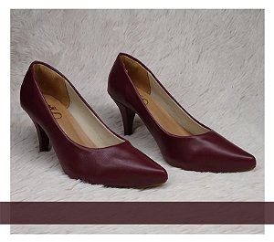 SCARPIN BORDO - Cabana Shoes Atacado