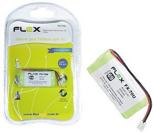 Bateria para telefone sem fio 600mAh Flex FX-70U Tipo 69