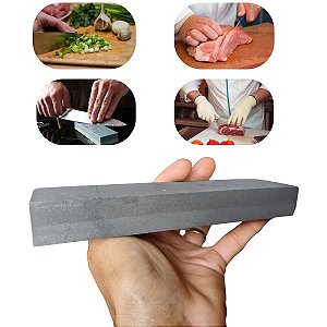 Pedra de Afiar Faca Dupla Face MBTech MB Tools – Afiador Profissional Granulação Grossa e Fina