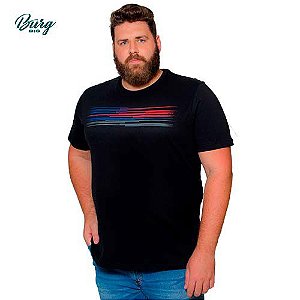 Camiseta Gola Careca Plus Size