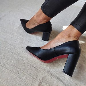 SCARPIN CHARLOTE PRETO