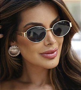 OCULOS DE SOL KIRA DOURADO