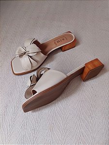 TAMANCO JASMIM COURO OFF WHITE