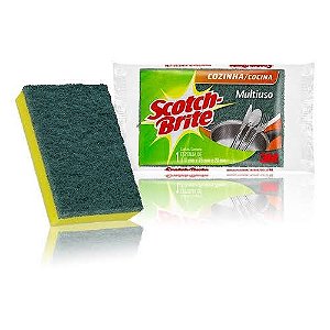 Esponja Dupla Face Scotch Brite