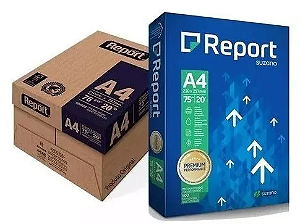 Caixa de Papel Sulfite Report