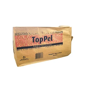 Papel Interfolha 2 Dobras F.S 19x21 - Toppel