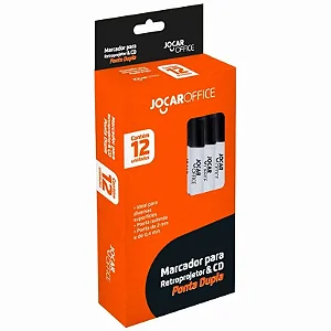 Marcador para Retroprojetor Caixa C/12 Unid. Jocar