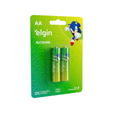 Pilha Elgin AA C/2 Unidades