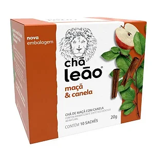 Chá Sache Maça e Canela 10G - Leão