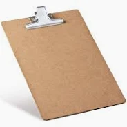 Prancheta Duratex Oficio MDF C/Prendedor Metal.