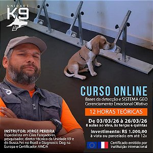 Inscrição Curso Online Bases da Detecção e Sistema GEO - Gerenciamento Emocional Olfativo