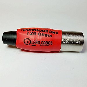 Terminador Dmx 120 Ohms Iluminação Conector Plug Xlr
