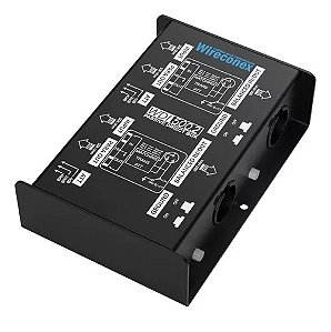 Directbox Passivo DUPLO Wireconex Wdi-500.2 Casador De Impedância