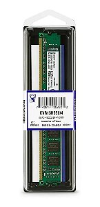 Memória Ram Valueram Color Verde 4gb DDR3 1333Mhz Kingston