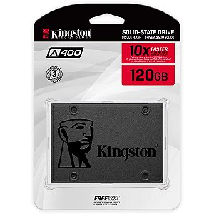 SSD Discoo sólido interno Kingston SA400S37/120G 120GB