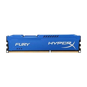 Memória Azul Fury Hyperex 8GB DDR3 1866Mhz para Computador