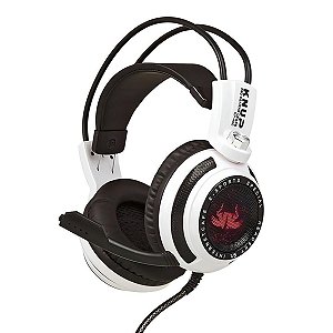 Fone de Ouvido Headset Gamer 7.1 Bass Microfone Led Usb Kp-400