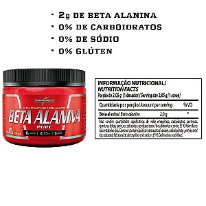 Beta Alanina Pote 123g (Integralmedica)