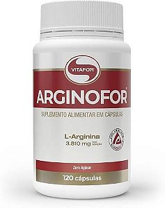 Arginofor L-Arginina 780mg Vitafor 60 Cápsulas