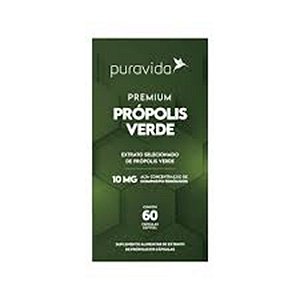 Propolis Verde 10mg 60 Caps (Pura Vida)