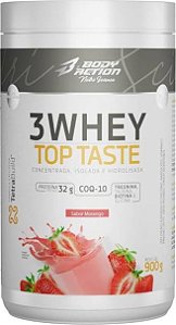 3 Whey Top Taste Baunilha 900g Body Action