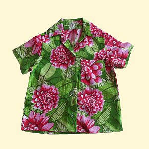Camisa de chita | Tam 06 | PRONTA ENTREGA