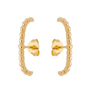 Brinco Mini Bolinhas Ear Hook