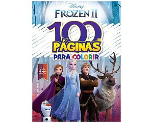 Livro de Colorir 100 páginas Frozen II