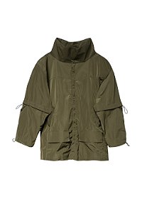 Parka Oversized  Verde Militar