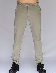 Calça Sarja BTB Slim Fit Chumbo