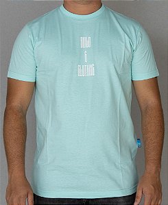 Camiseta BTB Build&Clothing Verde Menta Malha Fio 26