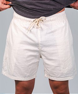Shorts Linho BTB Areia