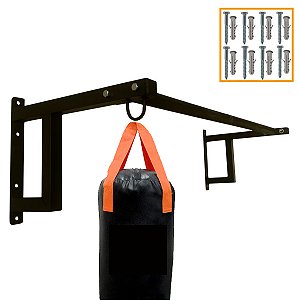 Barra de Parede Fixa de 40cm Treino Academia e Musculação