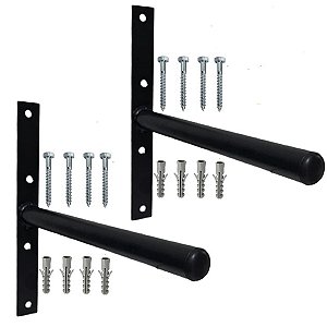 Suporte Anilha Parede de Aço Expositor e Organizador 2 Un