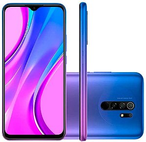 XIAOMI REDMI 9 (GLOBAL) DUAL SIM 64 GB roxo LACRADO E COM NOTA FISCAL