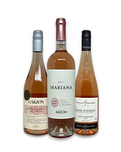 Kit de Vinhos Rosé Paises 750ml