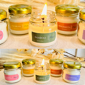 Kit Mini velas Aromáticas - 5 Uni