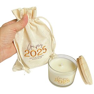 Kit Vela Perfumada com Saquinho- Atacado