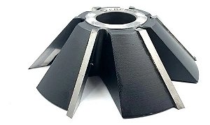 Fresa Meia Esquadria 45 Graus 40mm Para Tupia Com 6 Dentes
