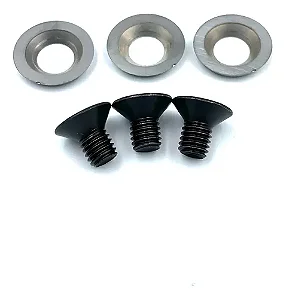 Kit 3 Pastilhas Para Disco Desbaste Esmerilhadeira Fresul Prata