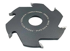 Fresa Reta 6,5mm Para Tupia De Mesa - 125x6,5x30z6