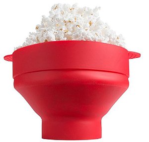 Pipoqueira Para Micro-ondas Dobrável De Silicone