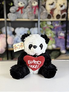 Pelúcia urso panda pequeno 22cm
