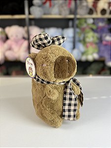 Capivara com cachecol 22cm